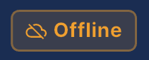 Offline badge on athlete card